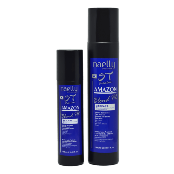 Máscara Restauradora de Cutículas P2 Blond - Amazon Premium Naelly